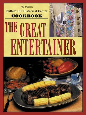 cover image of The Great Entertainer Cookbook
